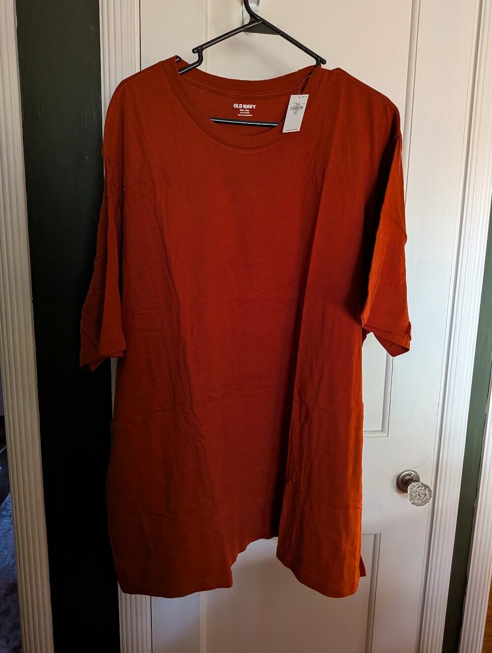 NWT Old Navy Women’s Rust Orange Short-Sleeve Tee